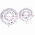 thumbnail image 5 of Turntable, TV Turntable Ball Bearing Rotating Table Top Turntable TV Turntable Ball Bearing Rotating Table Top Swivel Plate (4 Inch), 5 of 5