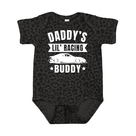 

Inktastic Daddys Lil Racing Buddy Gift Baby Boy or Baby Girl Bodysuit