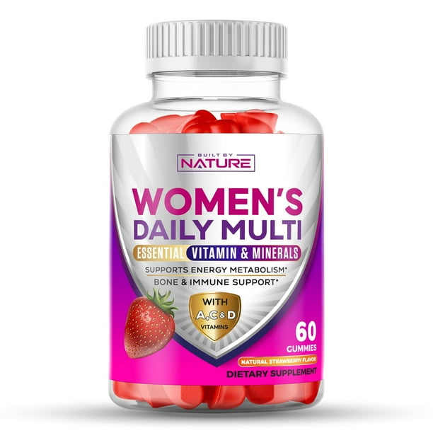 Multivitamin Gummies for Women Extra Strength Immune Support Natural Complete Daily Gummy