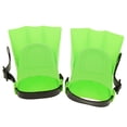 thumbnail image 3 of 6x Ninos Adultos Aletas Ajustables Natacion Buceo Aletas de Natacion - Verde,S: 25-30, 3 of 5