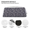 thumbnail image 4 of Uemuo Daisies Flowers Printed Leather Pencil Case, Pencil Pouch, Portable Pencil Bag, Pen Case for& Office, 4 of 7