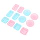 thumbnail image 5 of Cesta de lavado en miniatura para colección, 12 Uds., escala 1/12, azul, rosa, estilo lindo, decoración para casa de muñecas interesante y vívida, 5 of 14