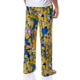 thumbnail image 5 of The Simpsons Pants Men's Characters of Springfield Adult Lounge Sleep Pajamas, 5 of 5