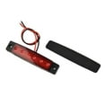 thumbnail image 5 of 2pcs 6-LED Red Sealed Turn Brake Stop Tail Light for Truck Trailer RV Boat, 5 of 5