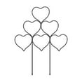 thumbnail image 2 of Clearance! Shishian Plant Trellis Indoor Plant For Climbing Plants Small Metal Wire Stackable Garden Heart Shaped For Vine Plant Support Indoor Decoration Plant Climbing Hold Plant Stakes For Indoor P, 2 of 7