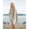 thumbnail image 2 of Brown Grey Beach Towels Oversized Super Absorbent, Abstract Neutral Textured Modern Minimalist Lightweight Bath Towel Quick Dry Sets For Bathroom/Pool/Rv Camping/Beach Play/Gym Room/Picnic 31"x62", 2 of 8