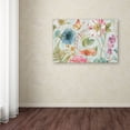 thumbnail image 3 of Trademark Fine Art "Rainbow Seeds Flowers I Gray" Canvas Art by Lisa Audit, 3 of 3
