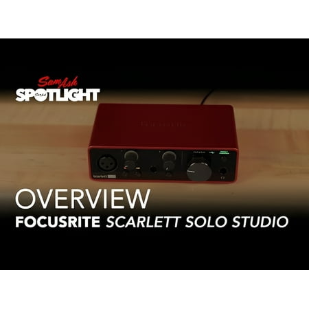 Focusrite Scarlett Solo 3rd Gen - Audio interface - 192 kHz - USB