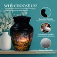 thumbnail image 3 of SABURIAL Campfire Urn - Perfect Memorial Miniature Keepsake Urn For Ash - Decorative Handcrafted Fnneral Urns For Ashes - Small Keepsake Urns For Ash - 3 Inch - Pack Of 1, 3 of 7