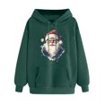 thumbnail image 1 of WILLBEST Sudadera de Mujer con Estampado Navideño, Cuello Redondo y Manga Larga, Estilo Casual y Holgado Chica​​, 1 of 3