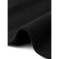 thumbnail image 5 of INSPIRE CHIC Winter Pea Coat for Women Mid-thigh Hooded Trench Toggle Duffle Overcoat with Pockets M Black, 5 of 6