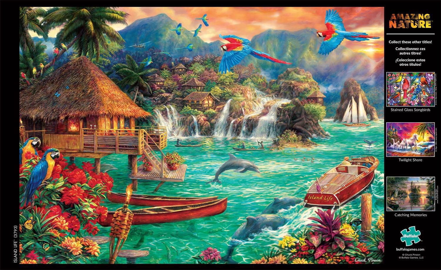 Buffalo Games - Amazing Nature - Island Life - 500 Piece Jigsaw Puzzle