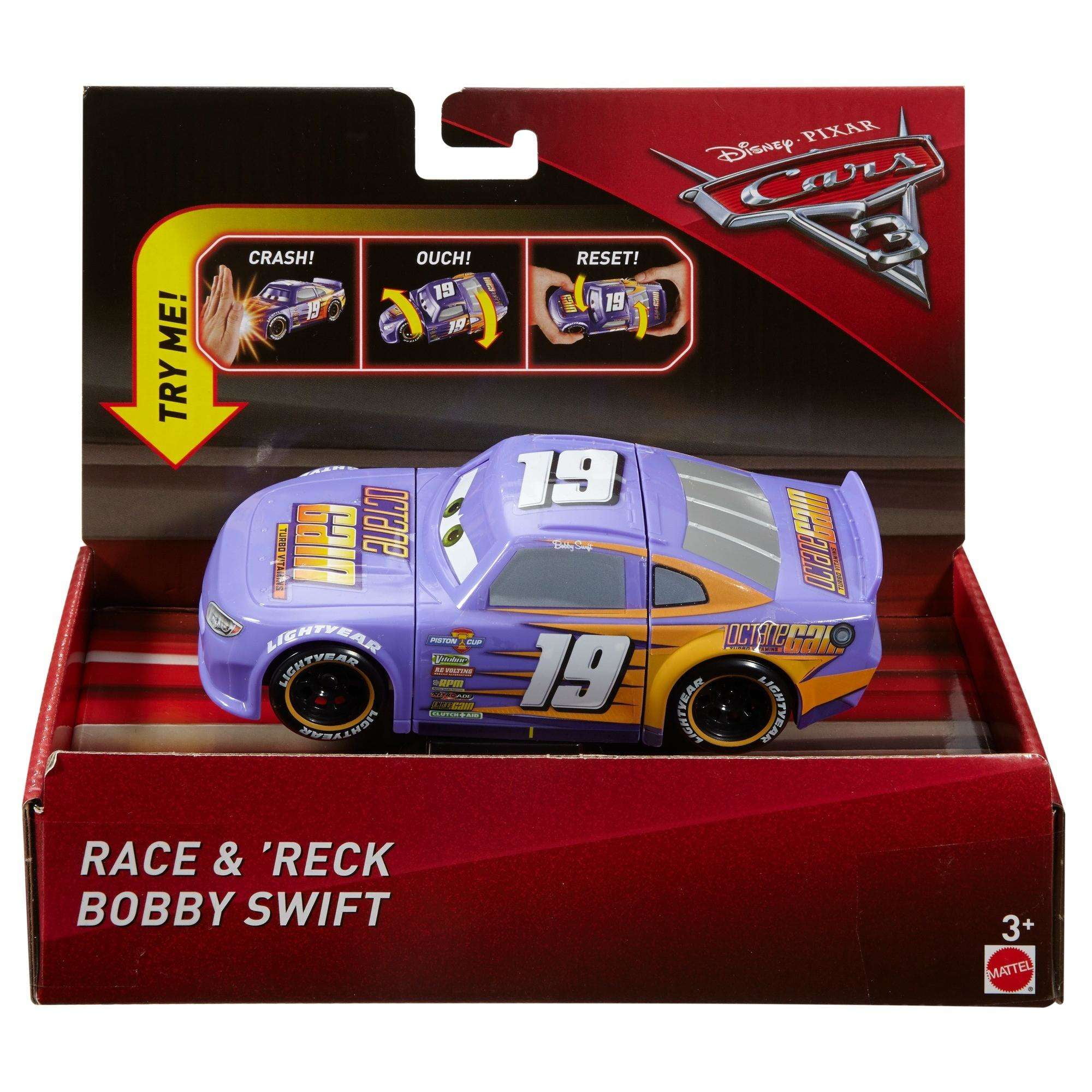 Disney Pixar Cars 3 Race Reck Bobby Swift Vehicle Com
