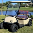 thumbnail image 4 of Pzuqiu 2 Pack Golf Cart Seat Covers Breathable Easy to Install, Compatible with Outdoor Golf Car Seat Golf Cart Seats Covers(Waffle Ice Cream), 4 of 10