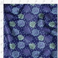 thumbnail image 3 of Soimoi Heavyweight Cotton Canvas Fabric Material- 56 Inch Wide, Blue- Floral Print, Ideal For Making Durable Tote Bags, Backpacks, Upholstery, Cushions, Tents, Furniture Covers, 1 Yard, 3 of 6