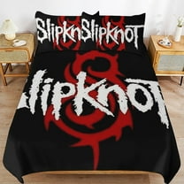 Slipknot Duvet Cover Set, Soft Cozy Quilt Cover Bedding Set 3 Pieces, Comforter Cover with 2 Pillowcase for Teens Adults Kids 86"x70"