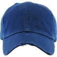 thumbnail image 3 of Kid's Vintage Distressed Dad Hat Junior Size Adjustable Baseball Cap, 3 of 4