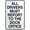 Warning Sign 1, variant on All Employees Must Swipe Badges Entering Sign - 8"x12" Warning Visitor Security Metal Sign, for Home, Business, Garage Access