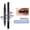 smiling face, variant on QIC Dual-Ended Stamp Pattern Eyeliner - Waterproof Quick-Dry Smudge-Proof Long-Lasting Colorful Eye Liner Pencil, 1 Count