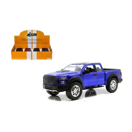 Jada 124 Display Just Trucks 2017 Ford F 150 Raptor 4pcs 98586 Dp1 Blue Red Black Matte Black Diecast Toy Car No Retail Box
