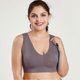 thumbnail image 1 of Sujetador deportivo ultrafino de talla grande para mujer, sin costuras, estilo crop top, color 32, 1 of 5