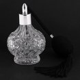 thumbnail image 2 of Botella de perfume de vidrio vintage de 80ml, botella de atomizador de perfume recargable Afortunado Sencillez, 2 of 5
