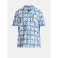 thumbnail image 5 of George Men's and Big Men's Holiday Camp Shirt, Sizes S-3XL, 5 of 5