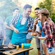 Home-Complete 7-Piece BBQ Grill Tool Kit - Stainless Steel BBQ Accessories Kitchen Set