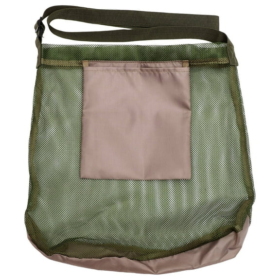 NICEXMAS Multi-Function Crossbody Bag Mesh Bag Green Mesh Cloth 1Set for Camping and Hiking