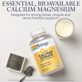 thumbnail image 3 of Solaray Calcium Magnesium Citrate 2:1 Ratio with Vitamin D2, Healthy Bone, Muscle & Nerve Support, 30 Serv, 180 VegCaps, 3 of 6