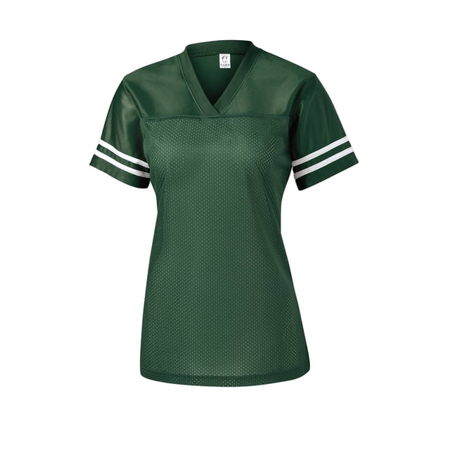 Gravity Threads Chemise Réplique pour Femmes - Vert Forêt/blanc - Grand