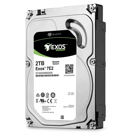 Seagate Bare Drives Seagate Exos 7E2 2TB SATA 6Gb/s 128MB Cache 3.5-Inch Enterprise Hard Drive