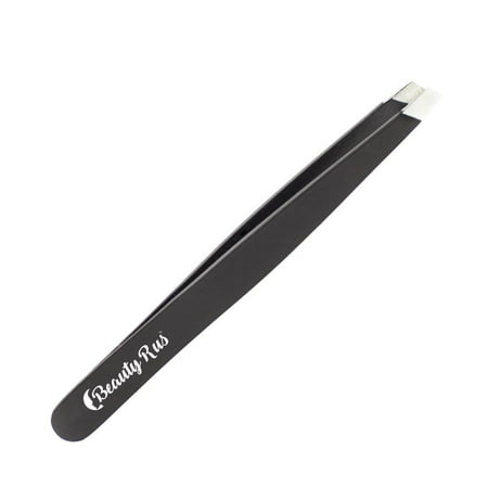 Best Tweezers - Professional Slanted Tweezers - Precision Slant Tweezer Surgical Stainless Steel, Best Tweezer for Eyebrow Shaping Hair for Both Women and Men
