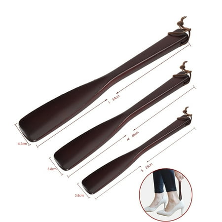 

54 Cm Red Shoehorns Shoe Horn for Easy Shoe Taking off Travel Shoe Horn Wooden Shoehorn Tool Shoe Horn Tool