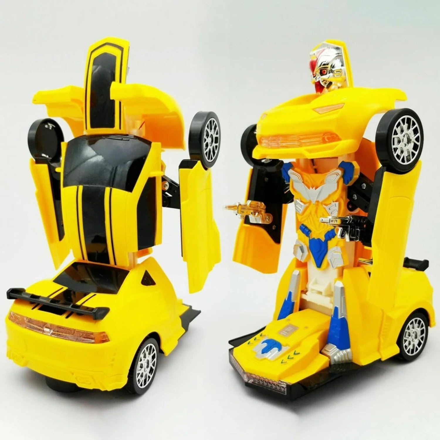 show original title Details about   2in1 Transformer Car Racing Car Action Figure Robot Sports Robot Vehicle 