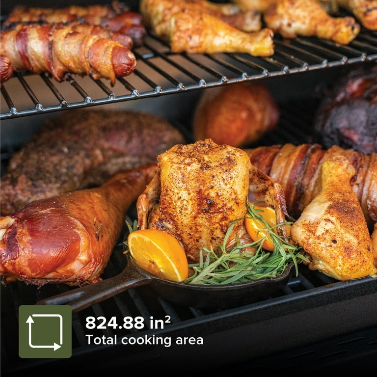Nexgrill, Pellet Smoker Grill, 875 Pro, 824 sq in cooking area