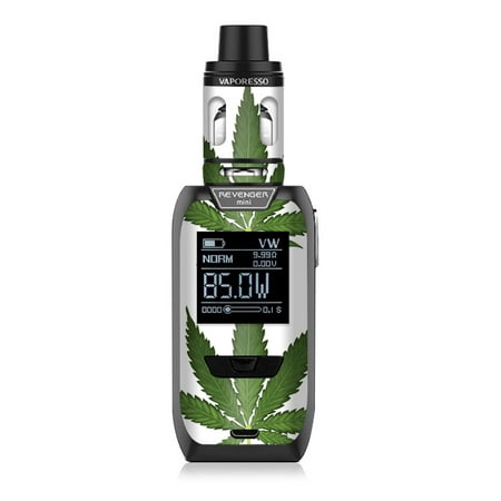 Skin Decal for Vaporesso Revenger MINI Vape / Pot Leaf Weed Marijuana