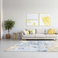 thumbnail image 4 of Ilios Innova | Tapete Nórdico Opalo Dorado para Sala u Oficina | Diseño contemporáneo | 100% poliéster | Antideslizante y fácil mantenimiento, 4 of 9