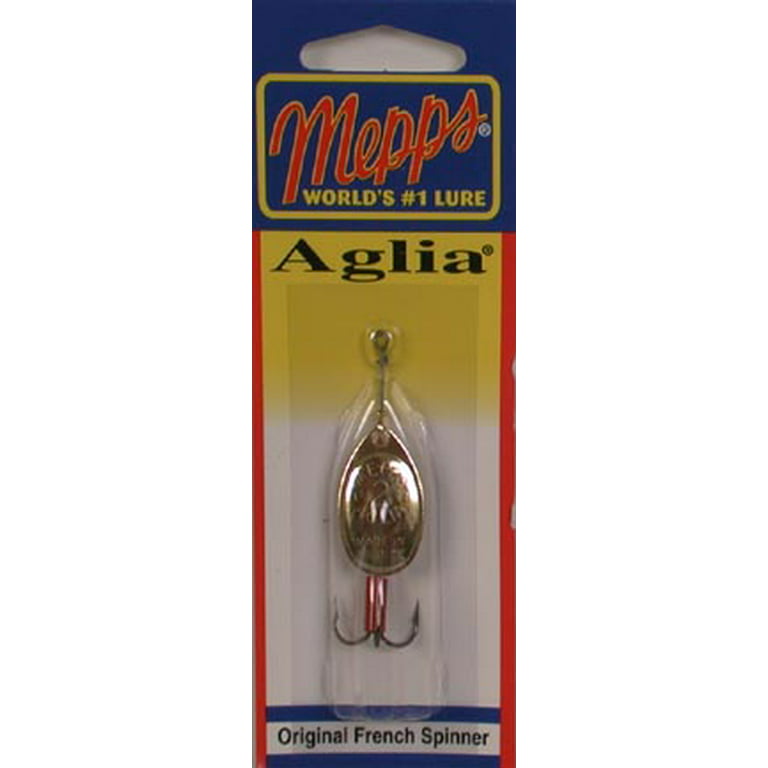 Mepps Aglia Plain Inline Spinner 1/6 oz Gold
