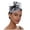 White, variant on Womens Fascinators Hat Hair Clip Wedding Bridal Cocktail Hat Derby Church Banquet Mesh Fashion Fascinators 1 PC Red One Size