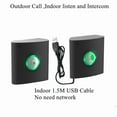 thumbnail image 5 of Wireless Long Distance Voice Intercom Full Duplex Door Phone Two Way Audio Doorbell Welcome Chime Elderly Bell White, 5 of 8