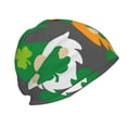 thumbnail image 2 of KLL Spring St Patrick’S Day Irish Gnomes Winter Fall Beanie Knit Hats for Men & Women - Warm & Soft Stylish Toboggan Caps for Cold Weather, 2 of 6