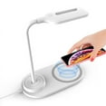 thumbnail image 3 of Amdohai Desk Lamp with Wireless Charging Pad Mobile Phone Wireless Charger Table Lamp Night Light Eye Protection Lamp, 3 of 8