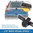 thumbnail image 3 of Cámara de Visión Trasera para Nissan Rogue 2.5L L4 2014-2016 para Murano 3.5L V6 2015-2023 Cámara de Asistencia de Estacionamiento de Respaldo Reemplaza No.284F1-4BA0A/284F1-4BA1A, 3 of 7