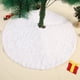 thumbnail image 1 of Skirt Christmas Tree Plush Decoration, Skirt Christmas Tree Skirt, Christmas Indoor Outdoor Decoration, Festive Holiday Tree Skirt, Easy Setup, Foldable Design, Soft Plush Material, for Bedroom Home, 1 of 7
