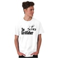thumbnail image 4 of Funny Family The Grill Father Joke Men's Big & Tall Crewneck Graphic Tee Brisco Brands 4X, 4 of 5