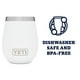 thumbnail image 4 of Vaso de vino YETI Rambler, 300 ml, con aislamiento al vacío, blanco, 4 of 6