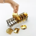 thumbnail image 4 of Organizador de de guía , estuche de almacenamiento de 8 cuchillas, soporte de estante para s de límite de cortas Negro claro shamjiam estante de almacenamiento de peine guía, 4 of 7