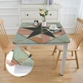 thumbnail image 2 of HAOXIT Board Print Rectangle Table Covers Table Cloth for 46*46, 2 of 8