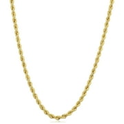 14K Yellow Gold Filled Solid Rope Chain Necklace, 2.1mm, 20"
